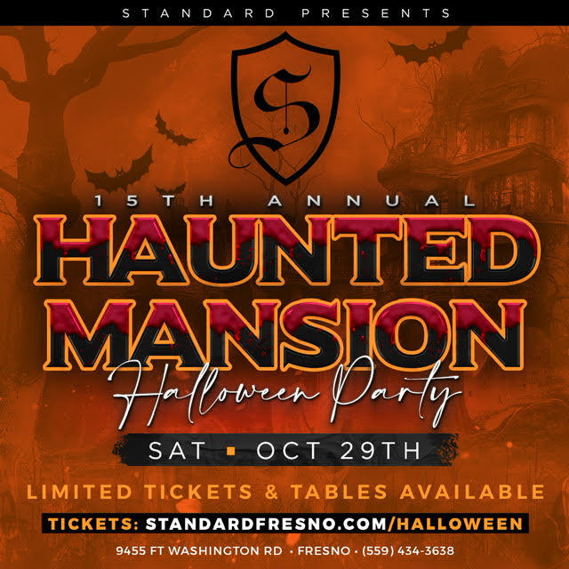 Fresno Halloween Party & Haunted Mansion The Standard Restaurant & Lounge