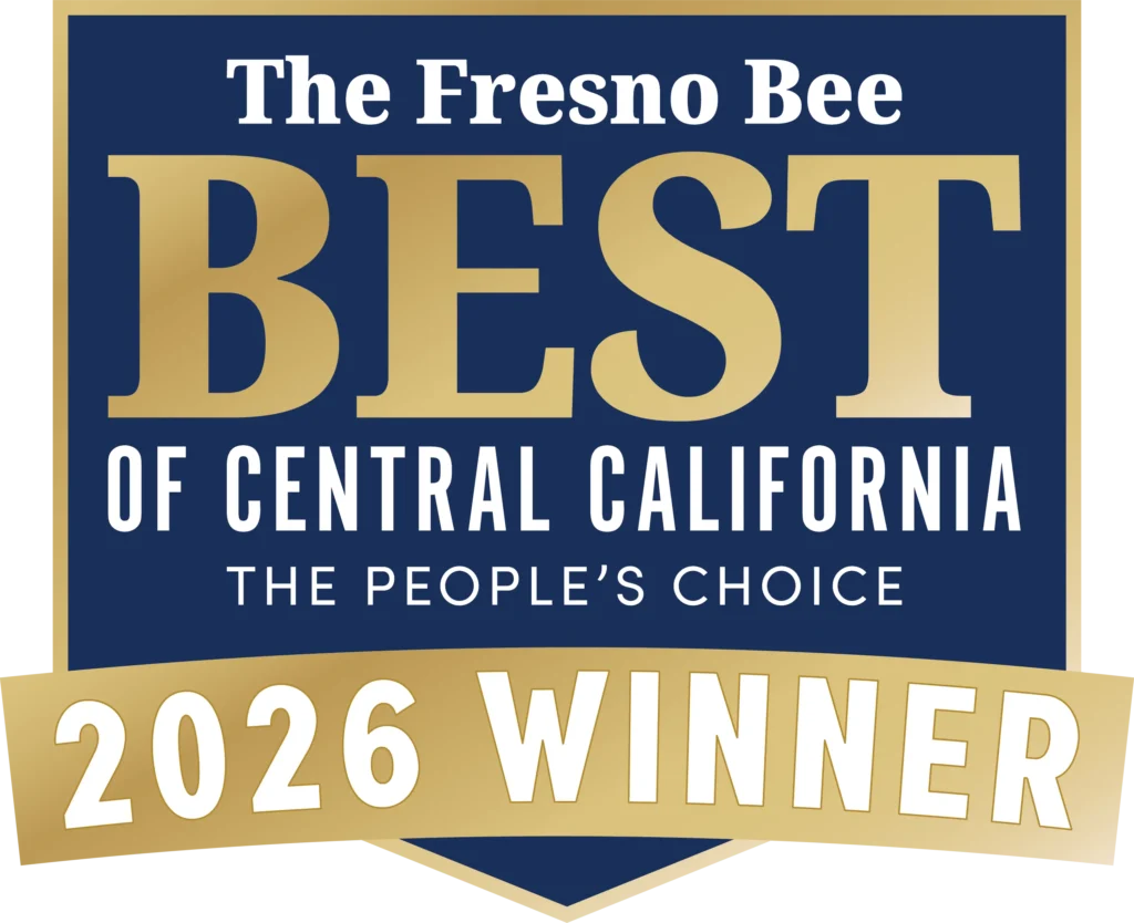 Fresno Bee's Best of Central California 2026 Winner Badge for Best Nightclub
